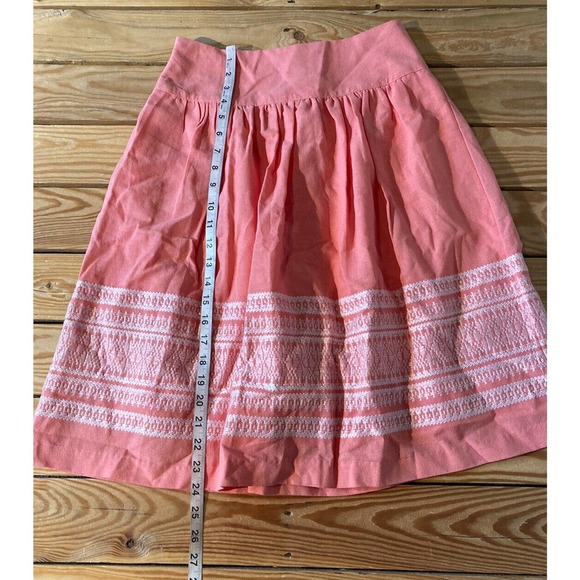NWT DE Collection Kitchen Cloth Skirt Size Small Women’s Desert Pink MSRP $36.99 - Picture 6 of 7